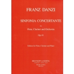 Image links to product page for Sinfonia Concertante for Flute, Clarinet and Piano, Op 41